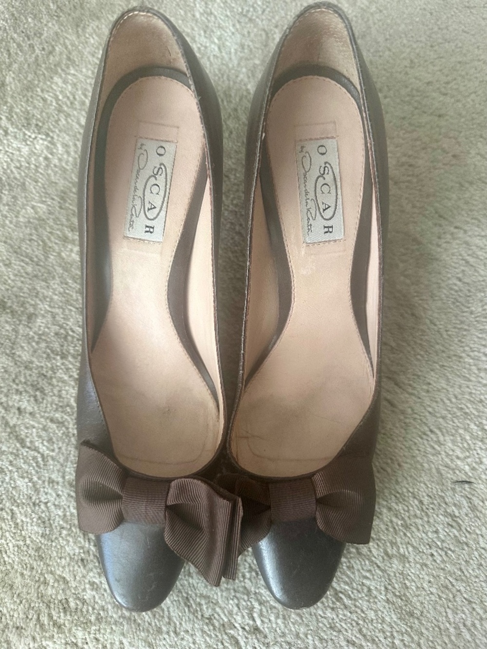 Oscar de la Renta heels